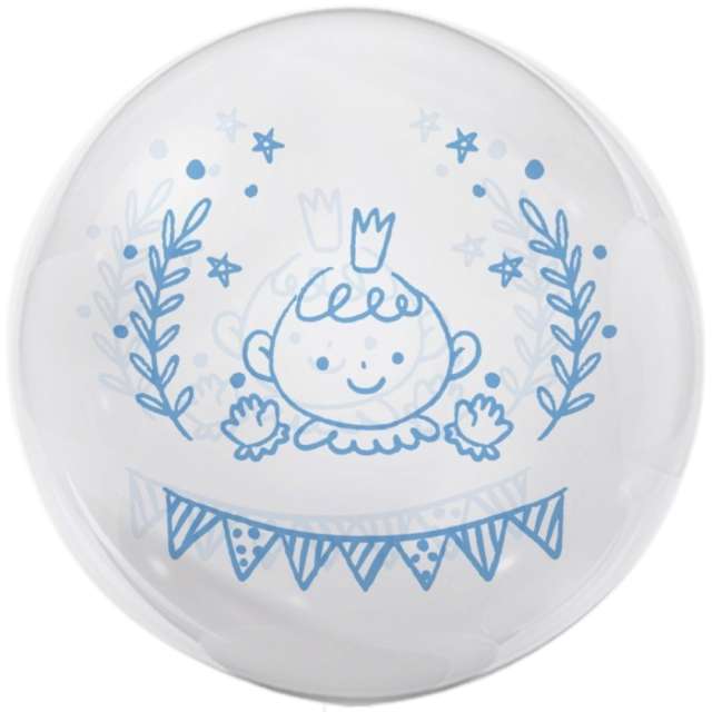 Balon Baby Shower Boy - Chłopiec biały Tuban 18 ORB