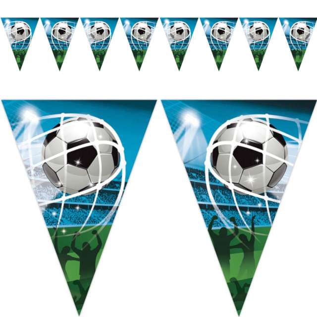 Baner flagi "Piłka Nożna - Soccer Fans", Procos, 230 cm