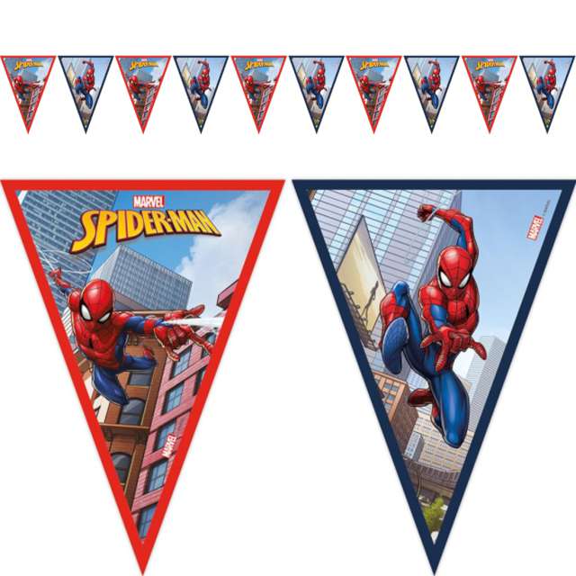 Baner flagi "Spiderman Crime Fighter", Procos, 230 cm