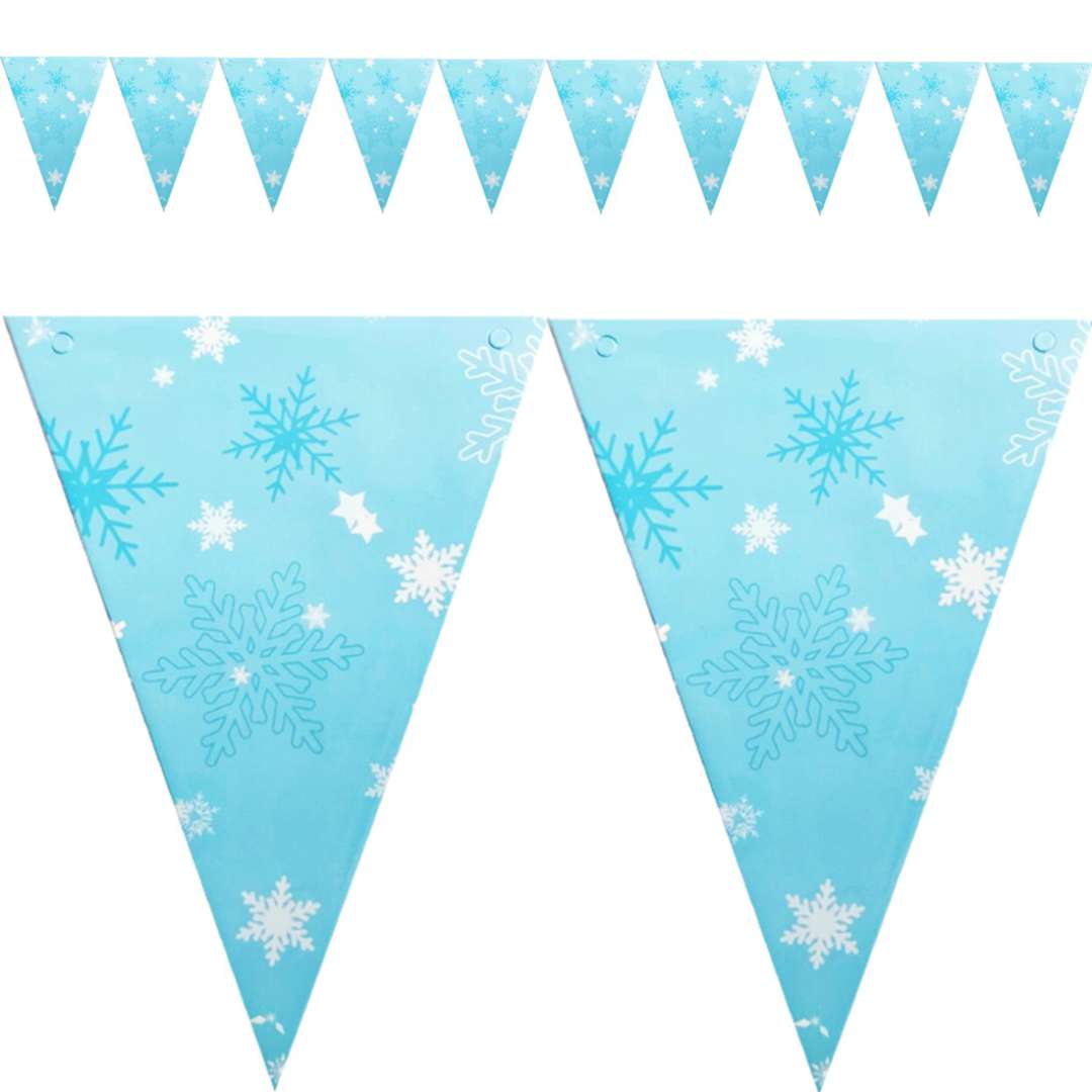 Baner flagi Księżniczka Lodu błękitny Jix 125 cm