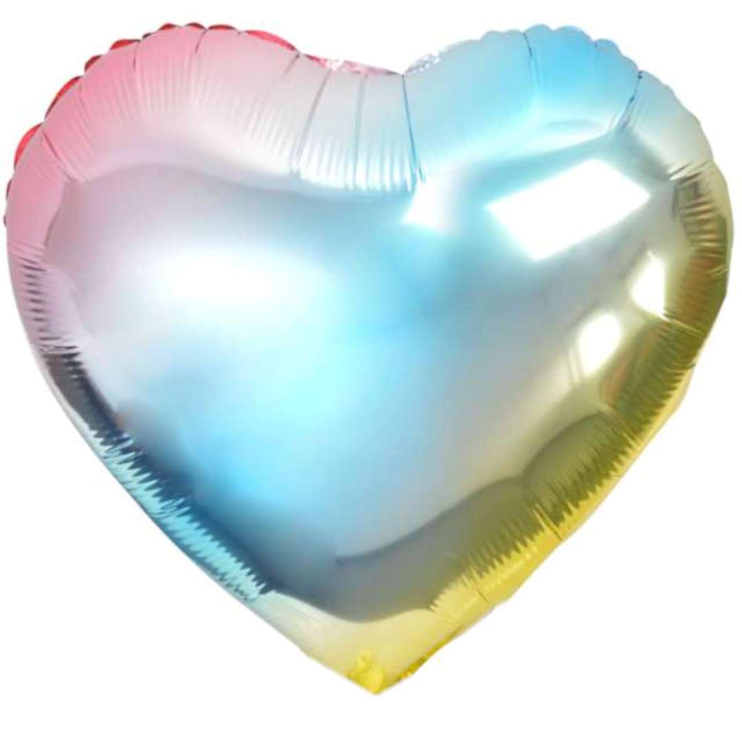 Balon foliowy Serce mix Arpex 18 HRT