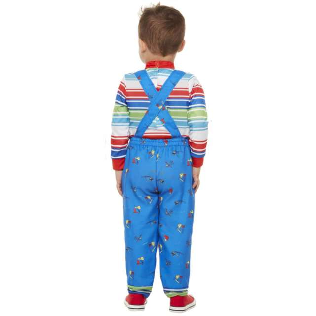 _xx_Chucky Costume Blue Top & Printed Dungarees  T1