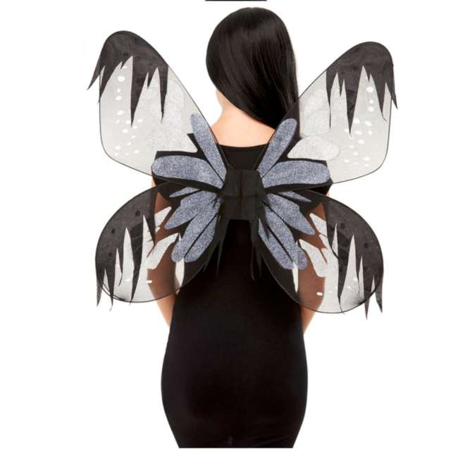 _xx_Dark Botanicals Moth Wings Grey 65cm/26in