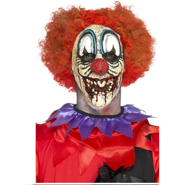 _xx_Smiffys Make-Up FX Deluxe Foam Latex Clown  Face Prosthetic White with Adhesive