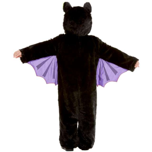 _xx_Toddler Bat Costume Black with Hooded All in One T2