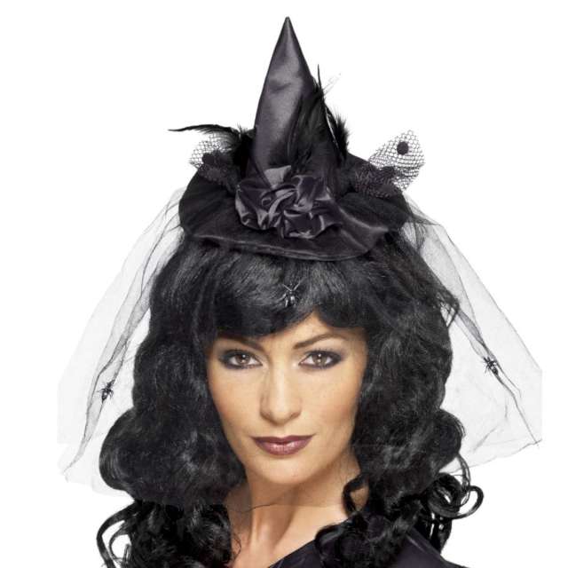 _xx_Witch Hat Mini Black On Headband