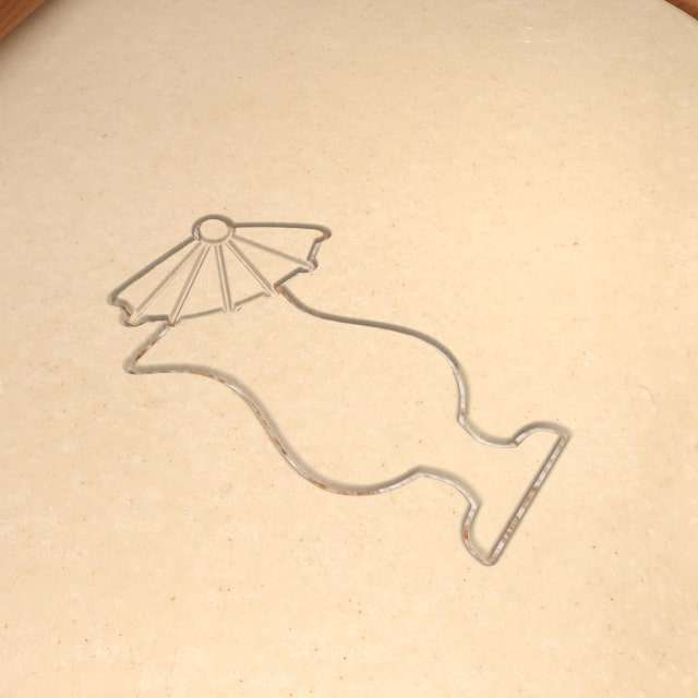 Foremka Aloha - Drink z parasolką 57x93 mm różowa jasna