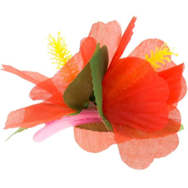 Spinka Hawajska - Aloha Kwiaty czerwona Godan