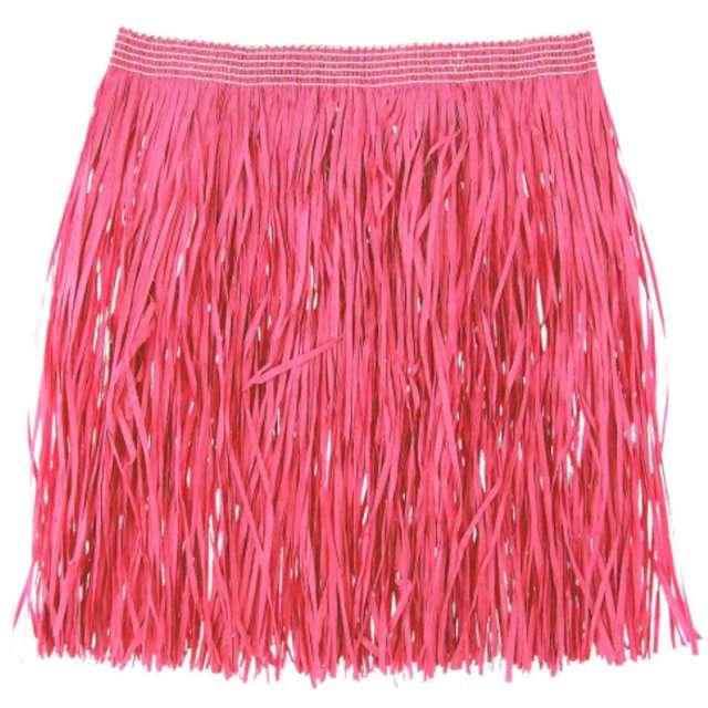 Spódnica "Hawajska", różowa, Godan, 40 cm