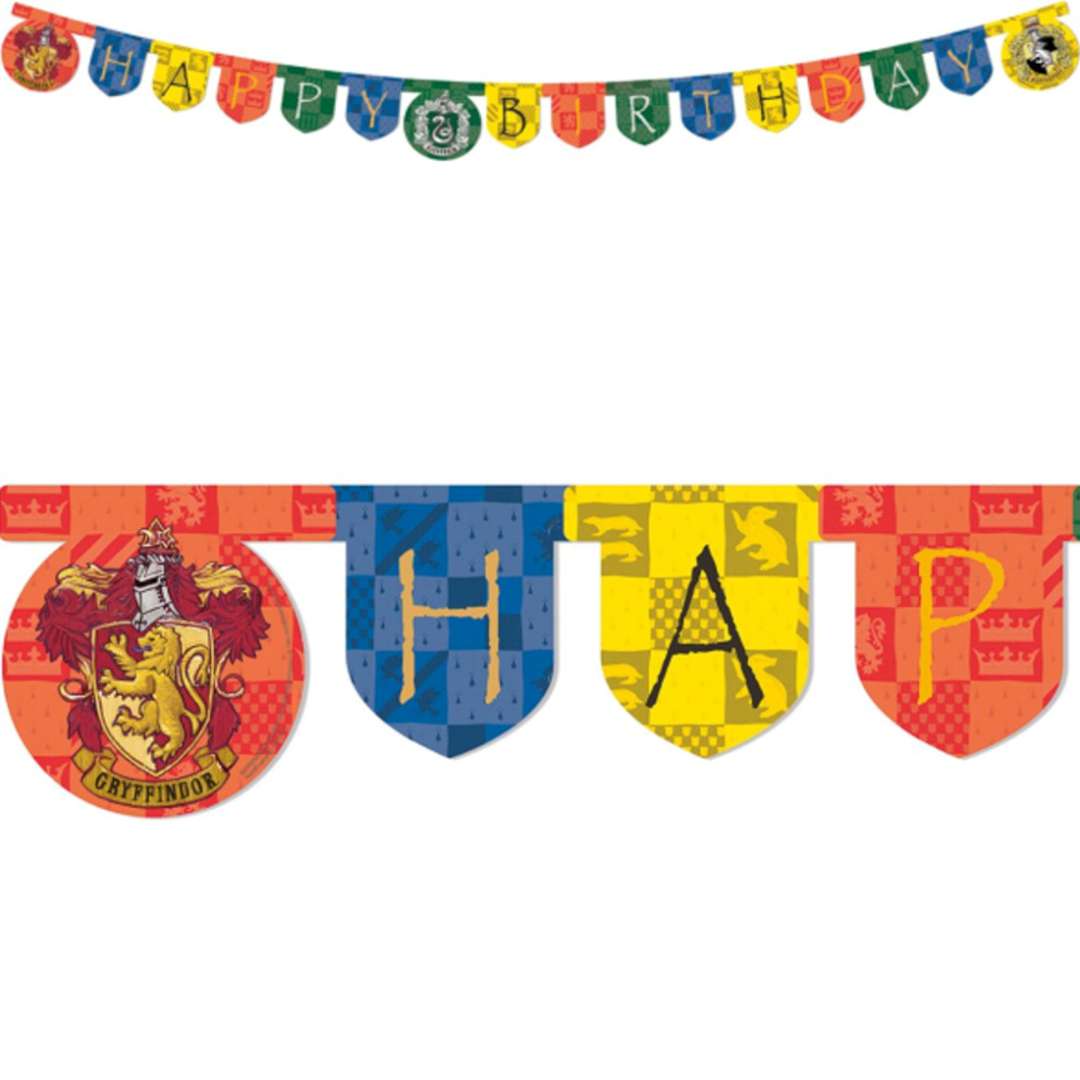 Baner "Happy Birthday - Harry Potter Hogwart", Procos, 200 cm