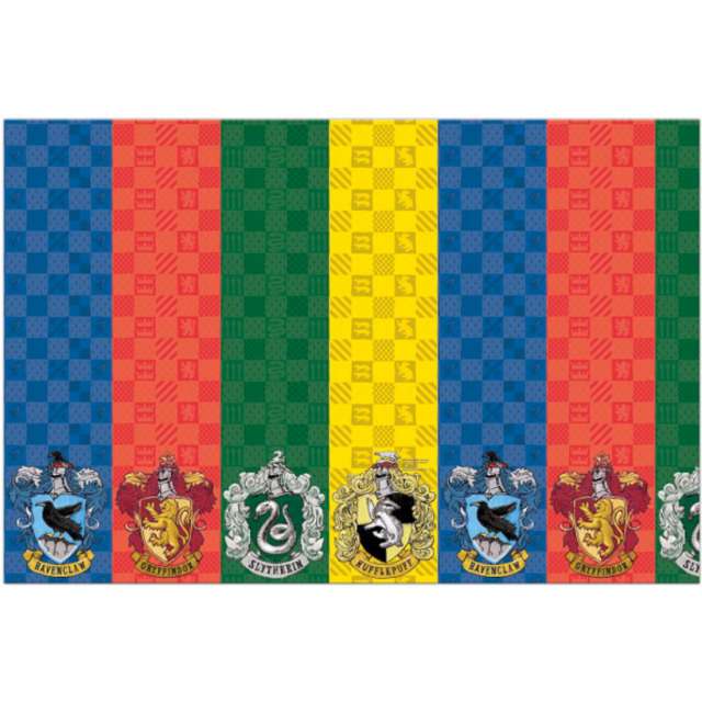 Obrus papierowy Harry Potter - Domy Hogwartu Procos 180x120 cm