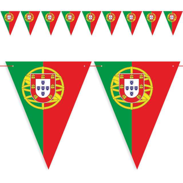 Baner flagi Państwa Świata - Portugalia DIY 36 m