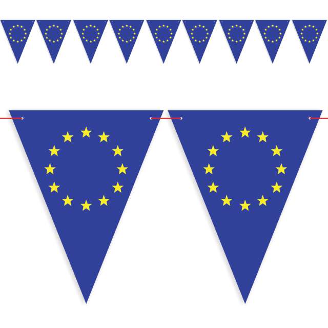 Baner flagi "Państwa Świata - Unia Europejska", DIY, 3,6 m