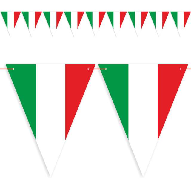 Baner flagi Państwa Świata - Włochy DIY 36 m