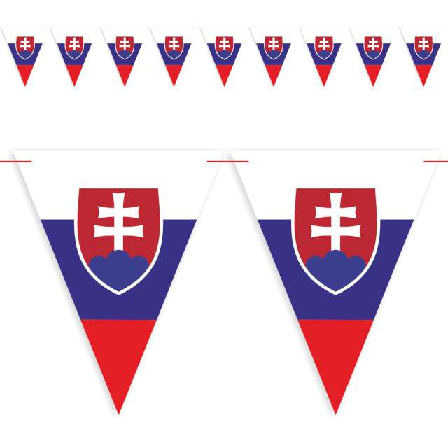 Baner flagi "Państwa Świata - Słowacja", DIY, 3,6 m