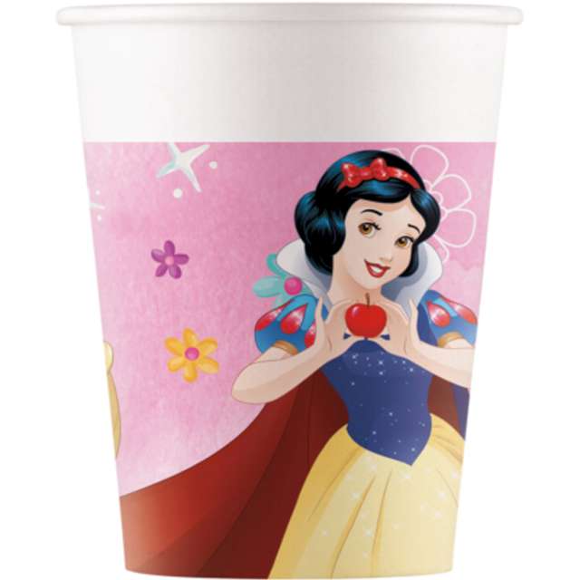 Kubeczki papierowe "Księżniczki Disneya", Procos, 200 ml, 8 szt