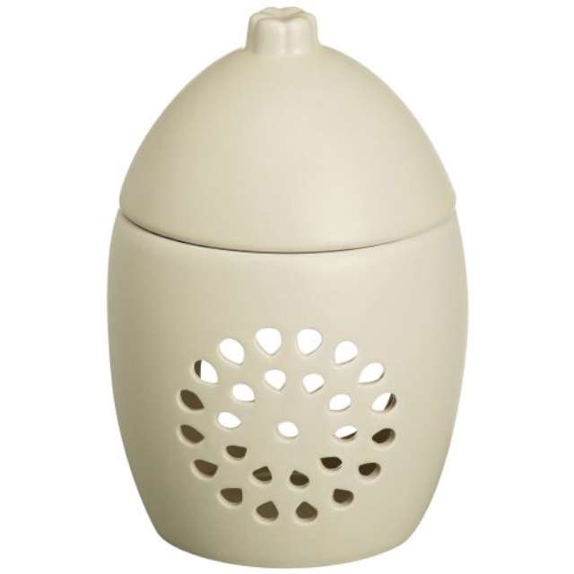 Kominek ceramiczny Creations - Premium kremowy Bolsius 160/110 mm