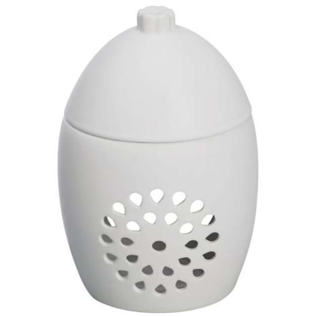 Kominek ceramiczny Creations - Premium biały Bolsius 160/110 mm