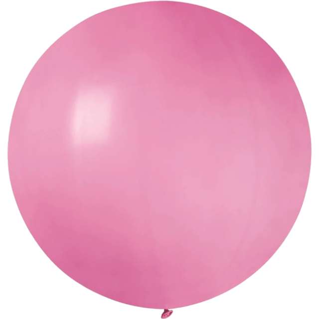Balon "Kula", różowy, PartyPal, 36", ORB
