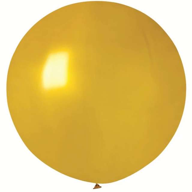 Balon "Kula", złoty, PartyPal, 36", ORB