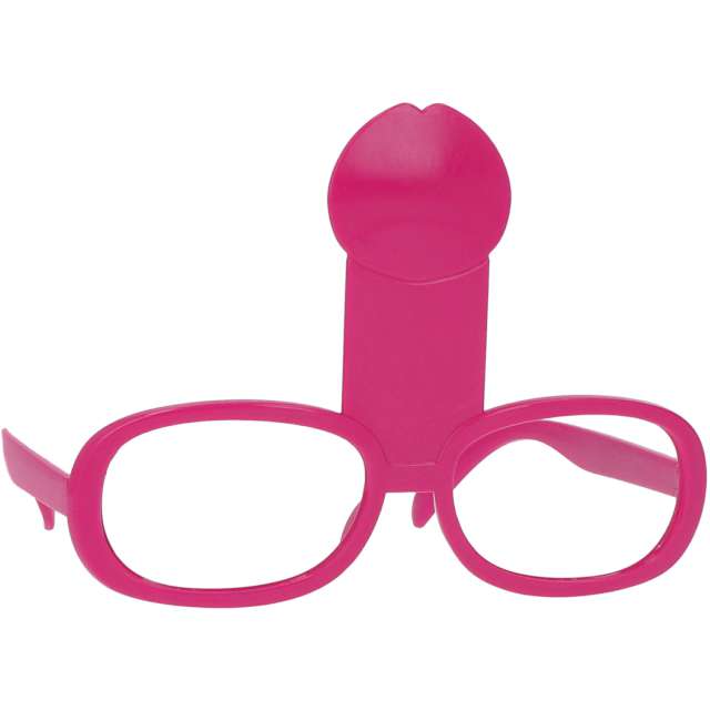 Okulary party Penis różowy Folat
