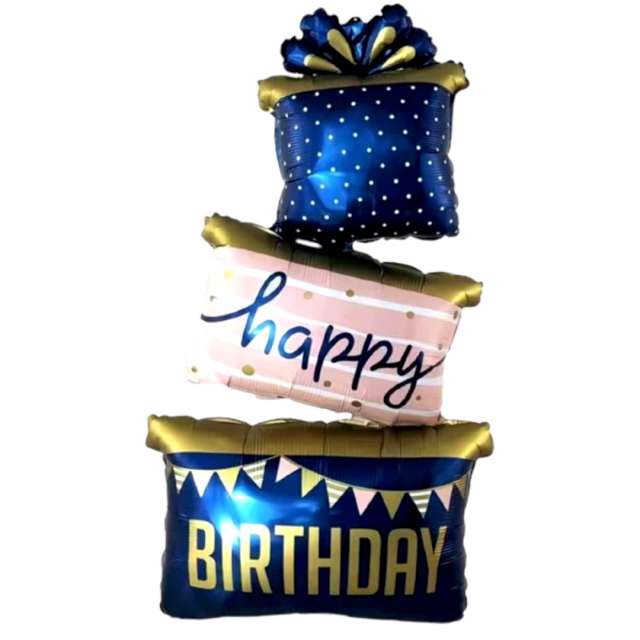 Balon foliowy Tort urodzinowy - Happy Birthday Jix 24 SHP