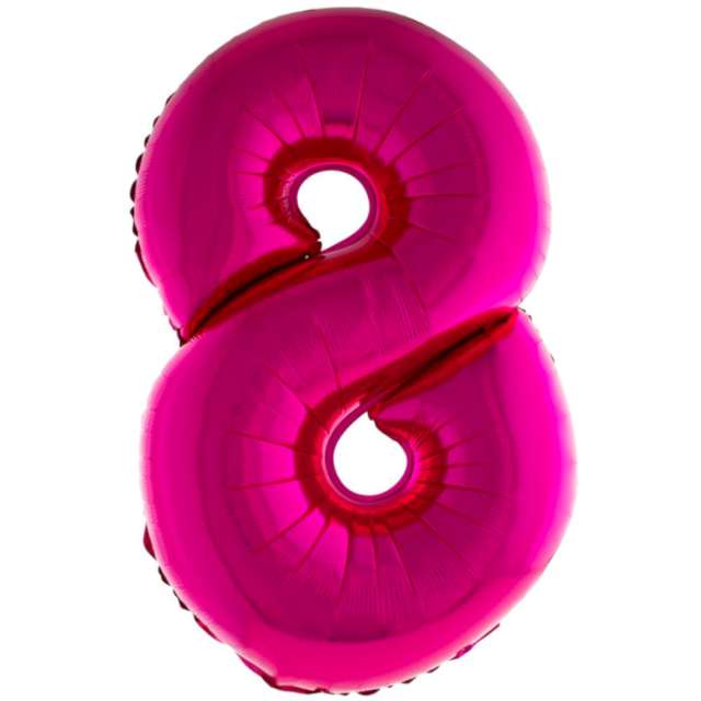 _xx_FOIL BALLOON 40 NUMBER 8 PINK