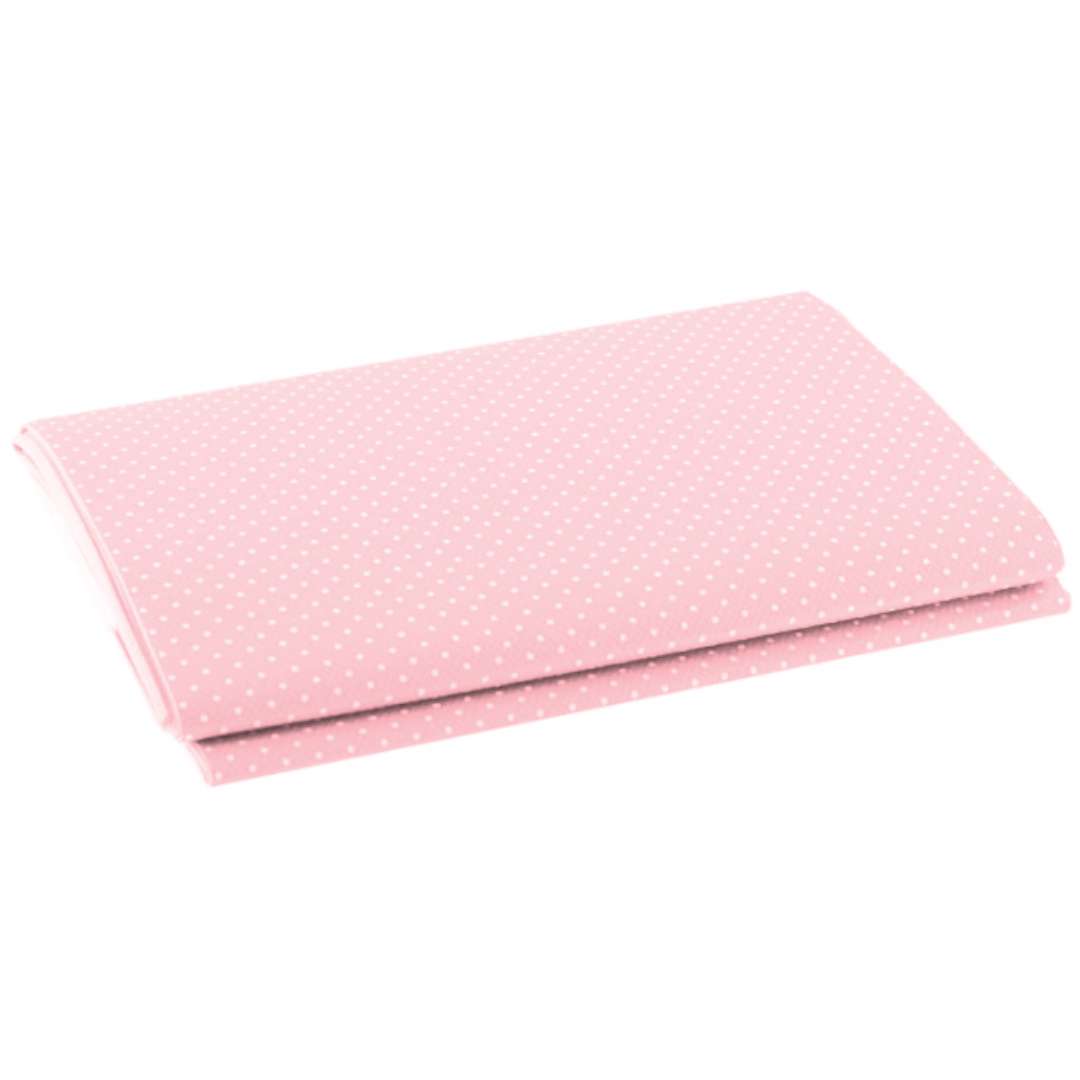 Obrus papierowy Białe Kropki różowy jasny Maki 180x120 cm