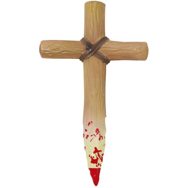 Broń Krzyż- Krwawy kołek na wampiry Guirca 30 cm
