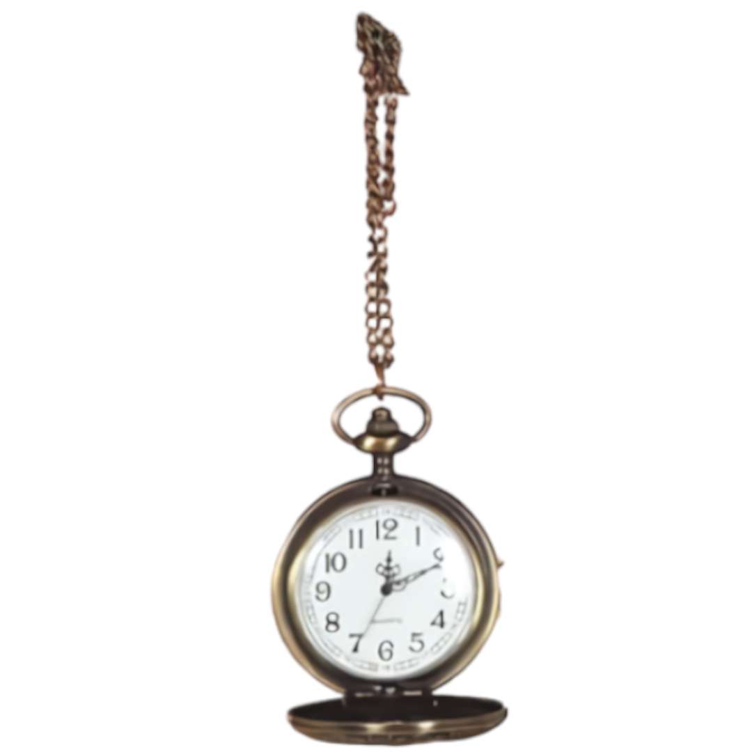 Dekoracja Zegarek Kieszonkowy - Steampunk brązowy Guirca