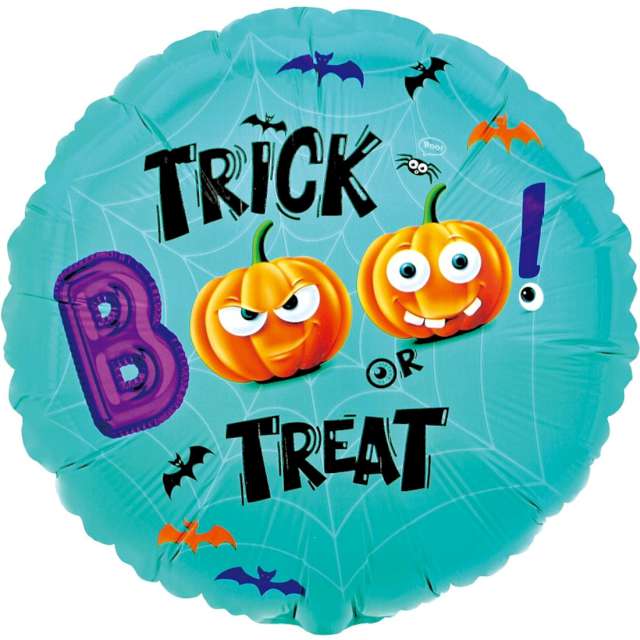 Balon foliowy Halloween - Trick or Treat Godan 18 RND