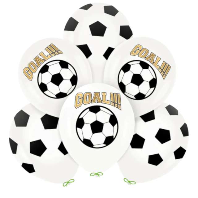 Balony Piłka Nożna - Goal PartyPal 12 6 szt.