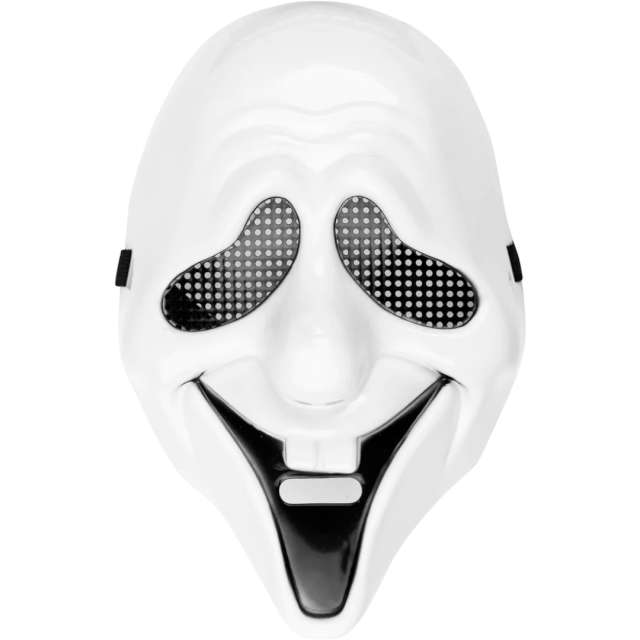 Maska "Duszek biały", plastikowa, Partypal