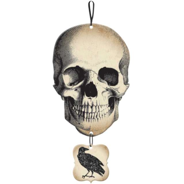 _xx_Hanging Sign Boneyard Skull & Crow MDF 44.4 x