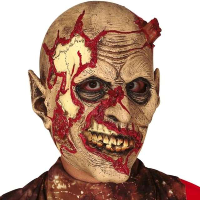 Maska "Zombie upiorny", lateksowa, Guirca