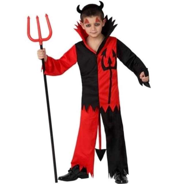 Strój dla dzieci "Diabeł z ogonem", PartyTino, 134-140 cm