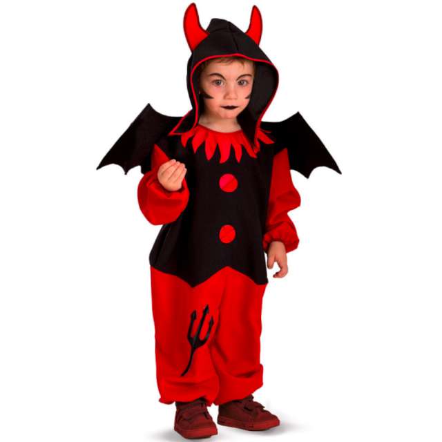 Strój dla dzieci Diabeł Czerwony Carnival Toys 86-92 cm