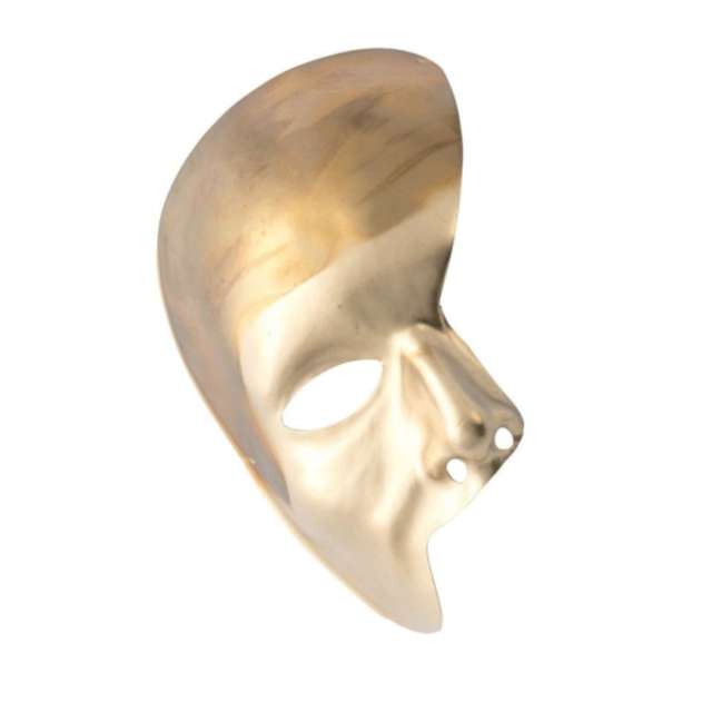 Maska Fantom z Opery złoty CarnivalToys
