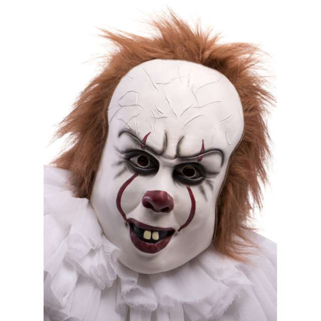 Maska "Klaun z piekła rodem", lateksowa, Carnival Toys