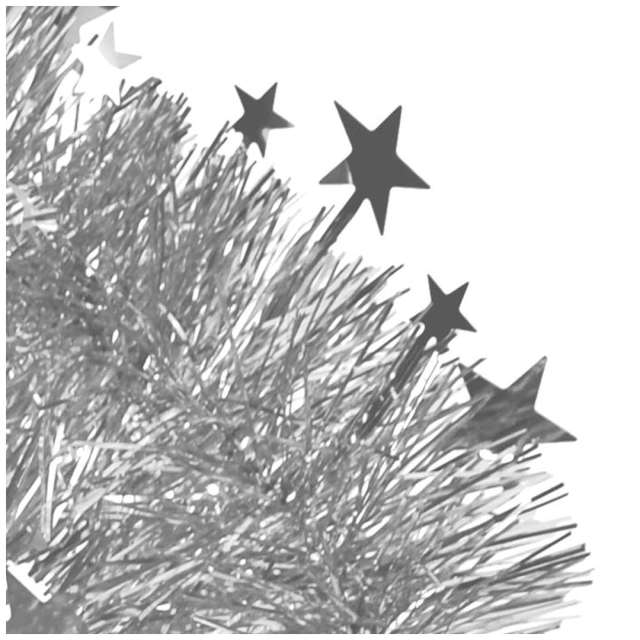 Łańcuch "Gwiazdki", srebrny, Arpex, 200 cm