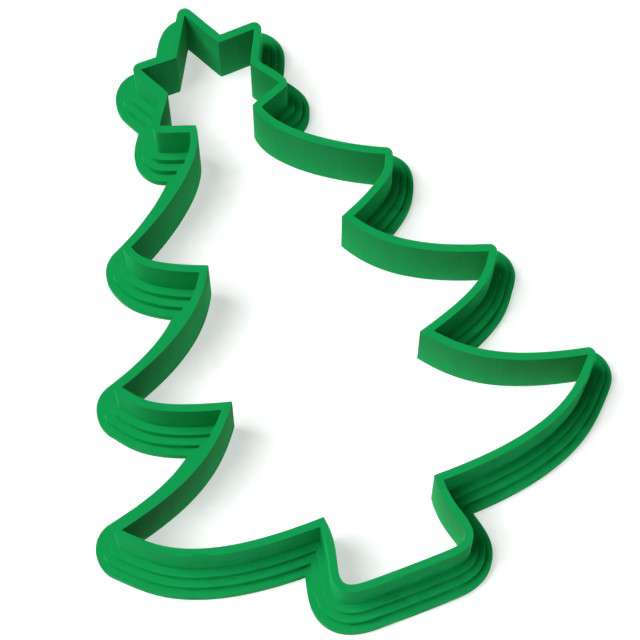 Foremka Boże Narodzenie - Choinka Dorotka 72x88 mm zielona