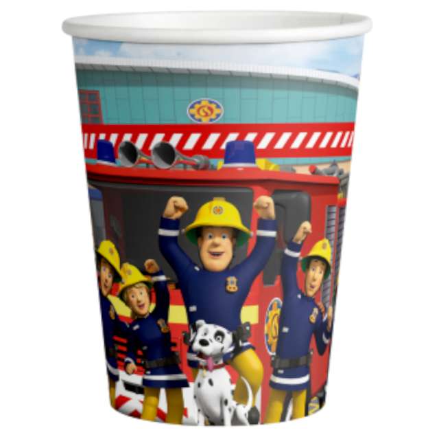 _xx_8 Cups Fireman Sam Paper 250 ml