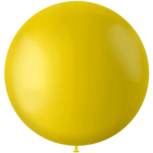 Balon Olbrzym kula żółty matowy 31 ORB