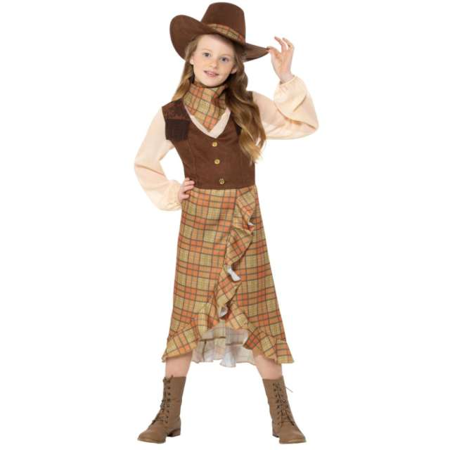 _xx_Cowgirl Kids Costume Brown