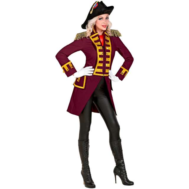 _xx_BURGUNDY PARADE TAILCOAT For Woman L