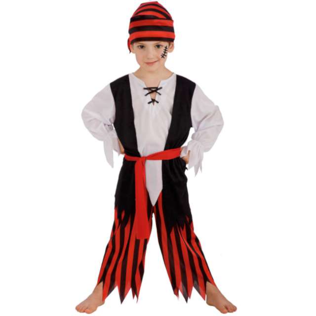 Strój dla dzieci Pirat klasyczny Carnival Toys 134-140 cm