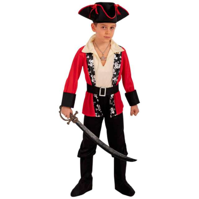_xx_Pirate Costume W/Shirt Trousers Hat And Cov