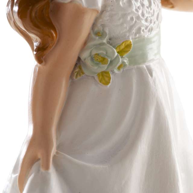 Figurka na tort Komunia Dziewczynka w białej sukience Dekora 158 cm