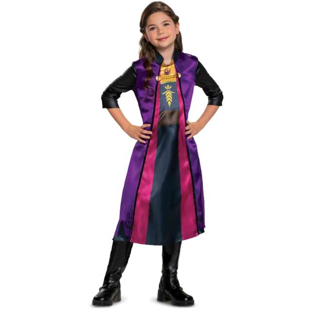Strój dla dzieci Frozen Anna Classic - Sukienka Disguise 124-135 cm
