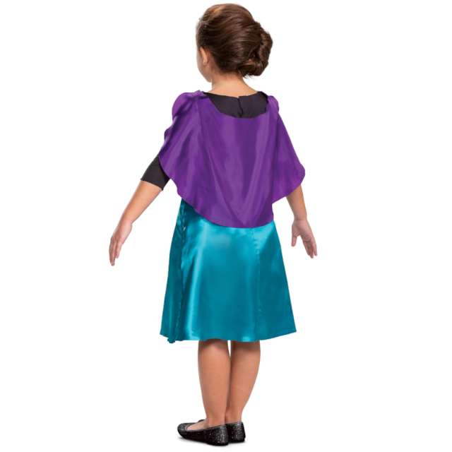 Strój dla dzieci Frozen Anna - Sukienka turkusowa Disguise 124-135 cm